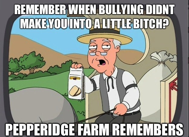 bullying pepperidge farms remembers