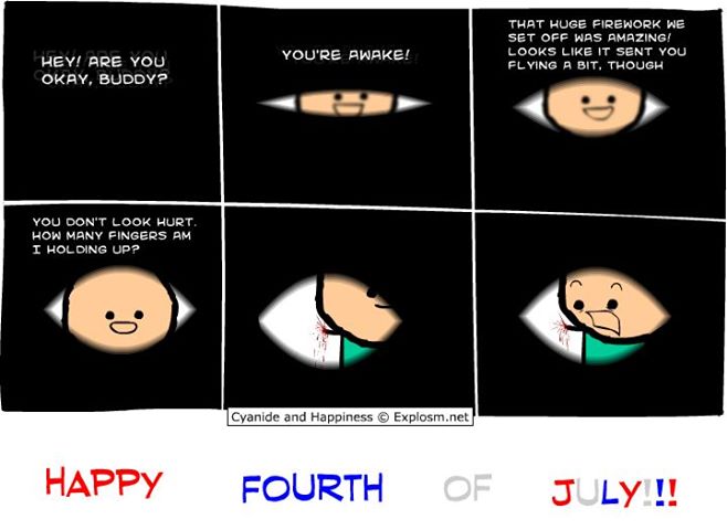 Cyanide and happiness fireworks