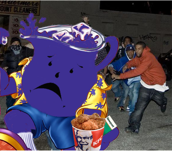 touched up kool aid in the hood