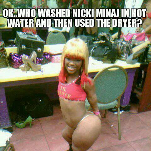 Who shrunk Nicki Minaj