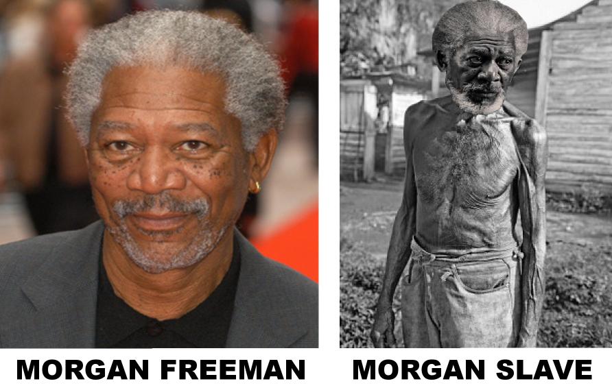 Morgan NOT Freeman