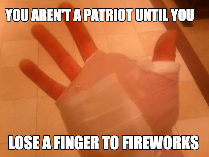 not a patriot until