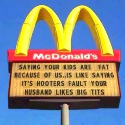 Blaming McDonalds