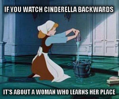 cinderella backwards