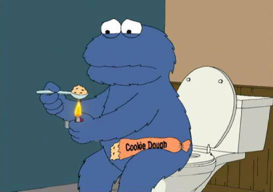 Cookie Monster's addiction