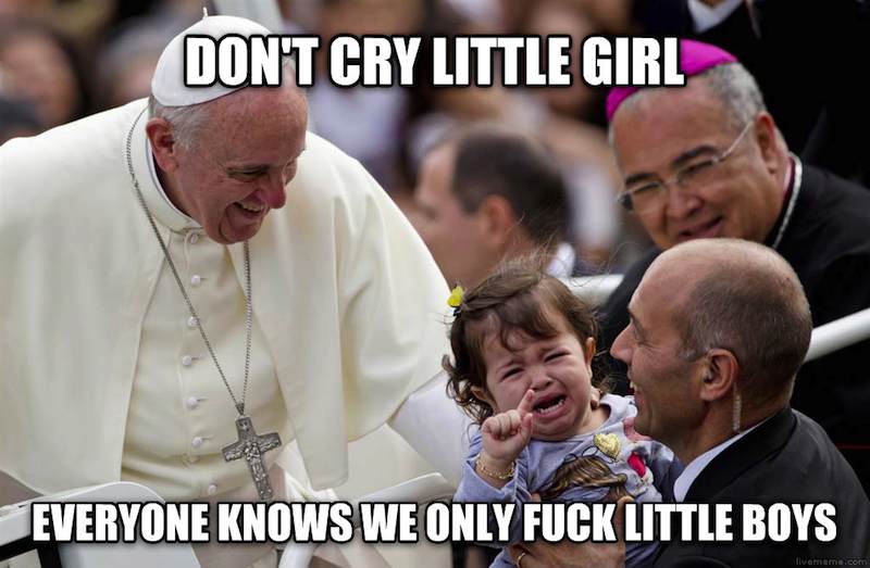 Don't cry little girl