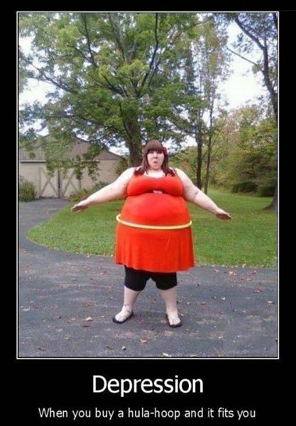 Hula hoop depression