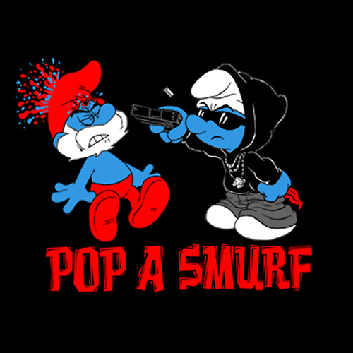 Pop a smurf