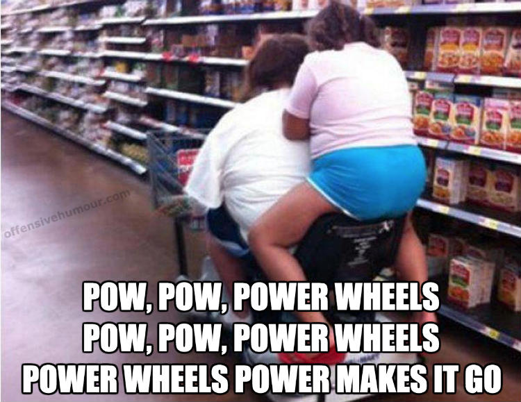 Pow pow power wheels