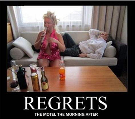 Morning regrets