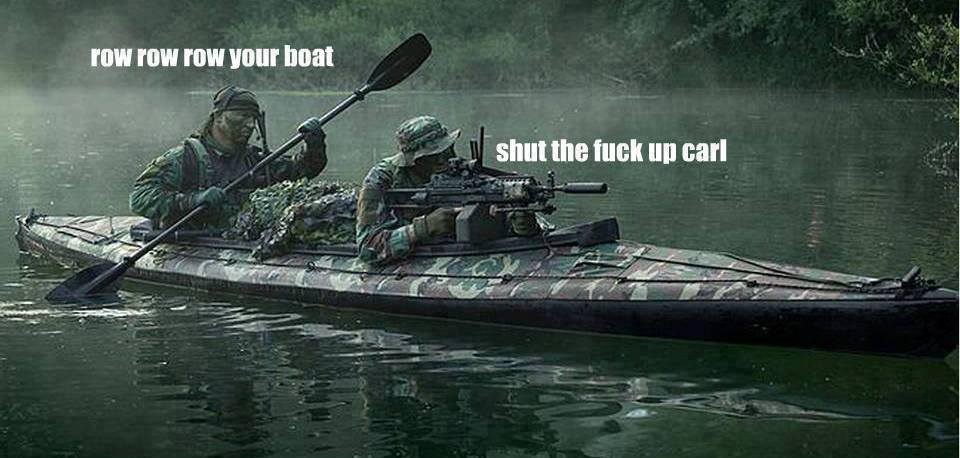 row row row your boat military joke