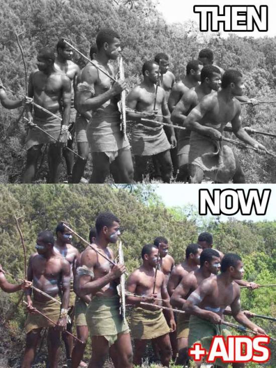 Africa: Then versus now