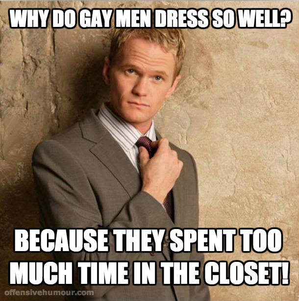 Why do gays dress well