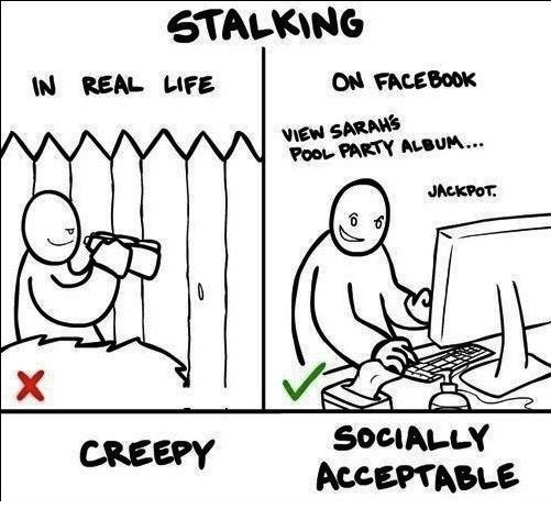 THe socially acceptable way to stalk