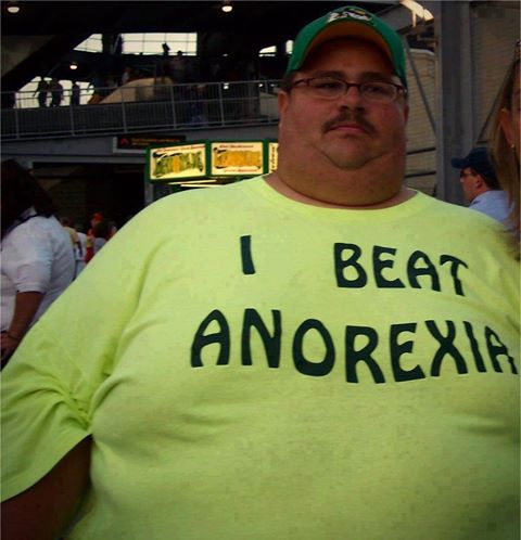 He beat anorexia