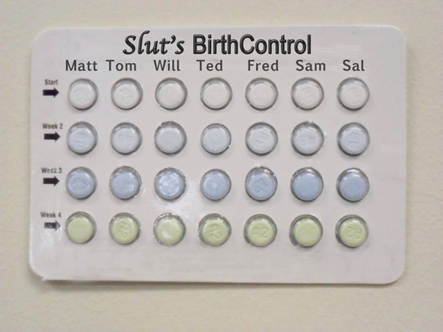 Slut birth control