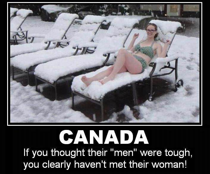 Tough canadian women