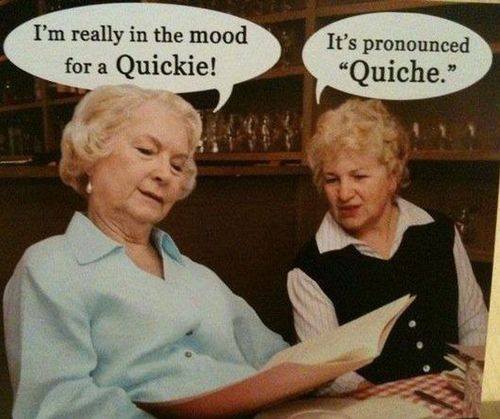 It's pronounced quiche