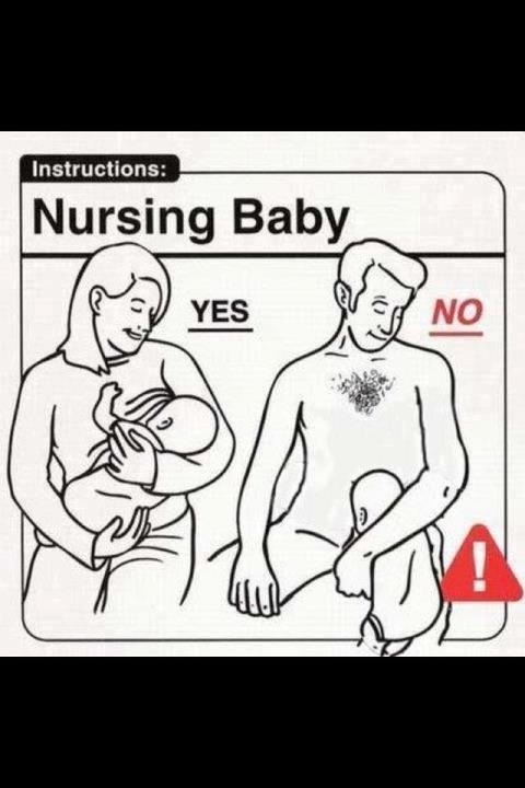How to nurse baby