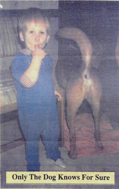 Only the dog knows