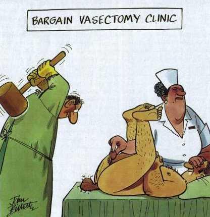 Get your bargain vasectomy