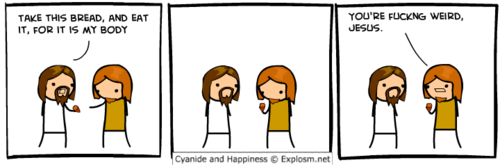 Cyanide and Happiness - Weird Jesus
