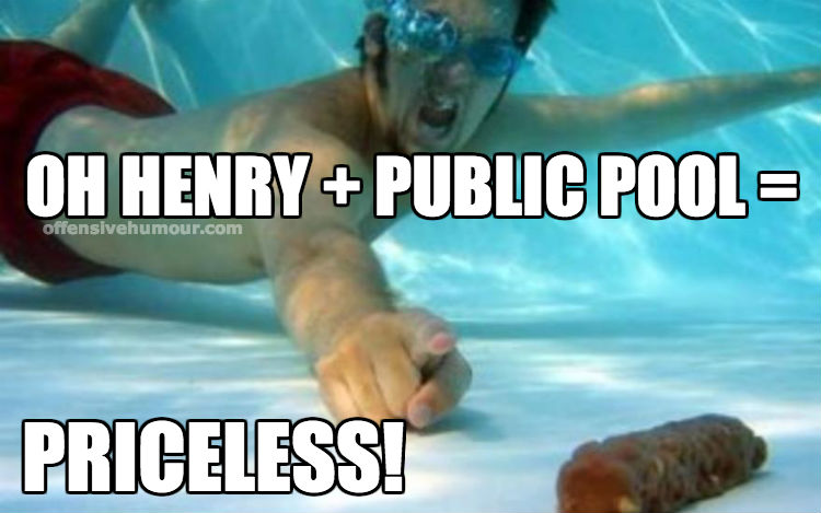 Funny public pool prank joke