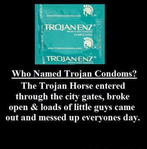 Why Trojan is not a good condom name