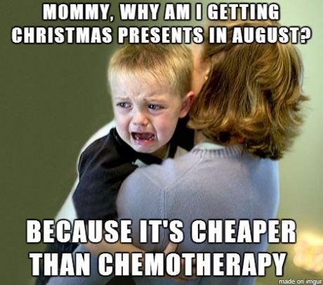Christmas is cheaper 