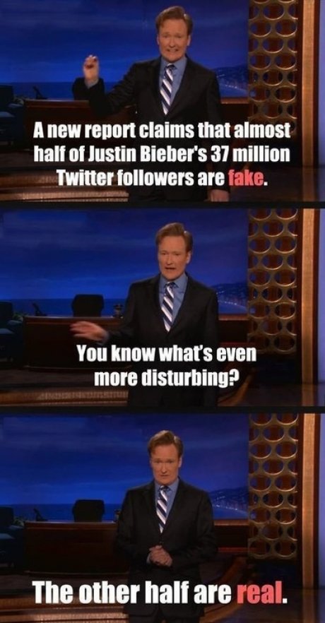 Conan delivers disturbing news
