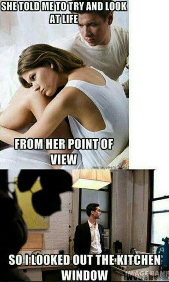 From her point of view