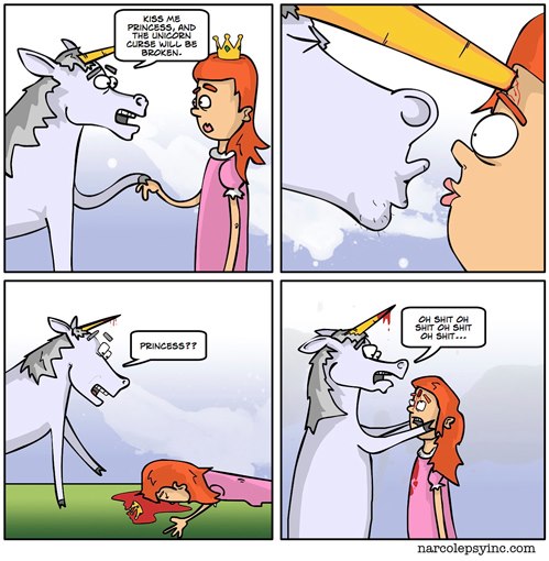 The curse of the unicorn