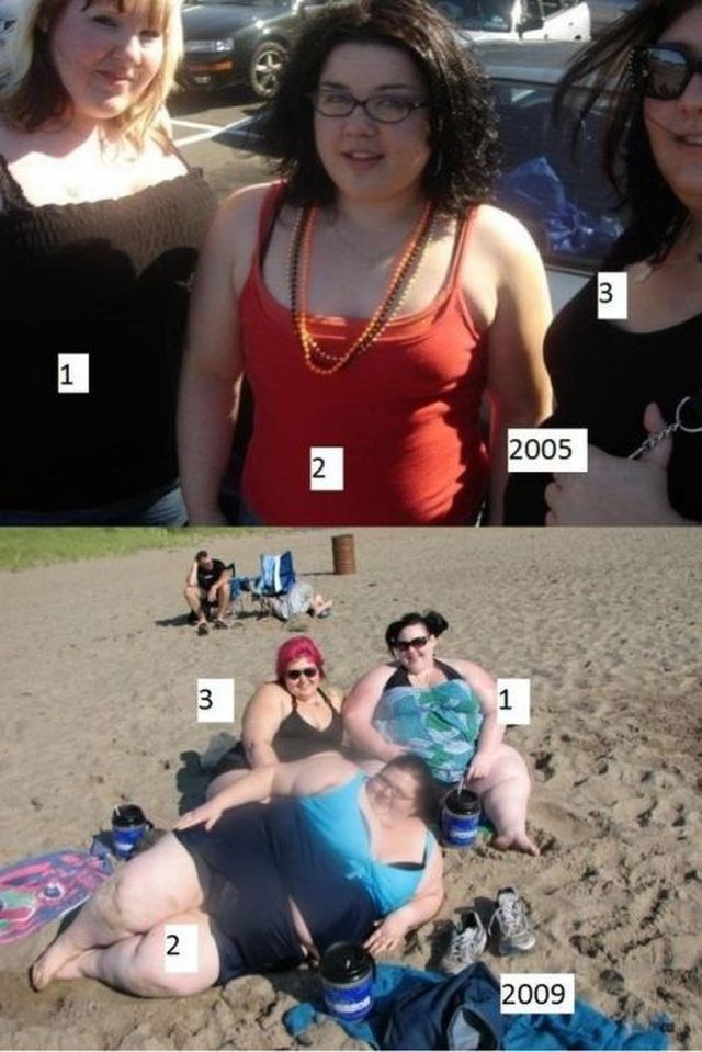 Fat chicks getting fatter