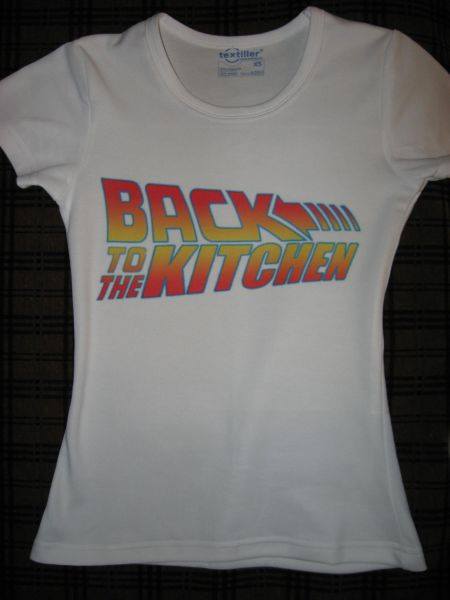 Back to the kitchen t-shirt