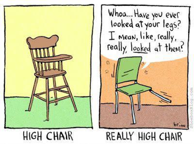 Really high chair