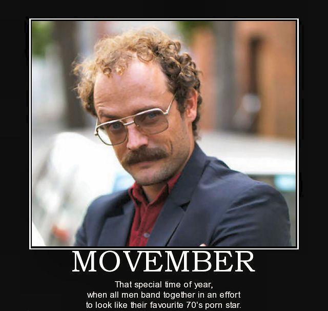 Movember is upon us