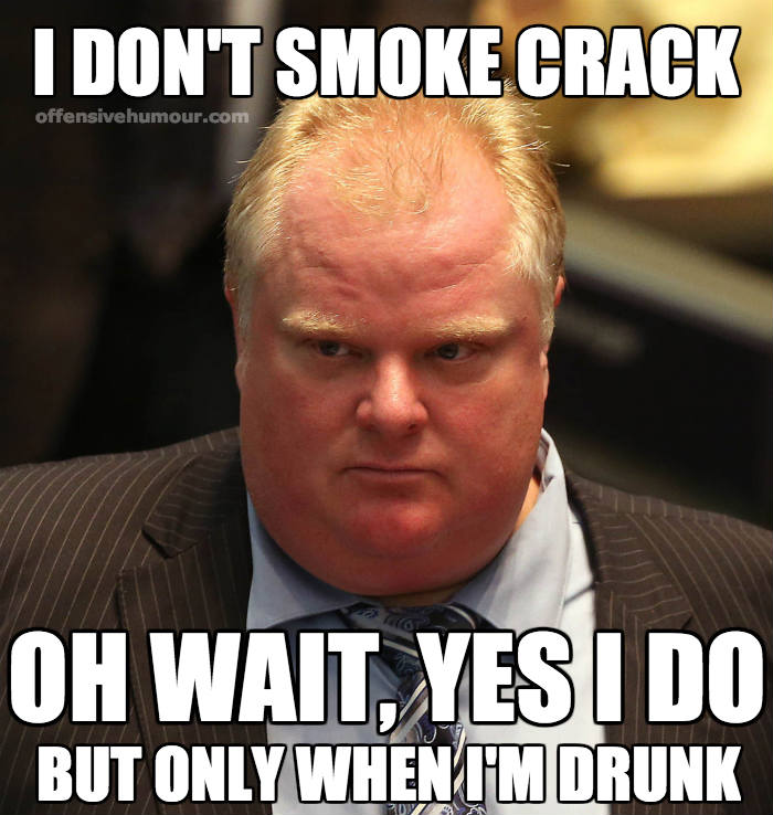 Rob Ford does it again