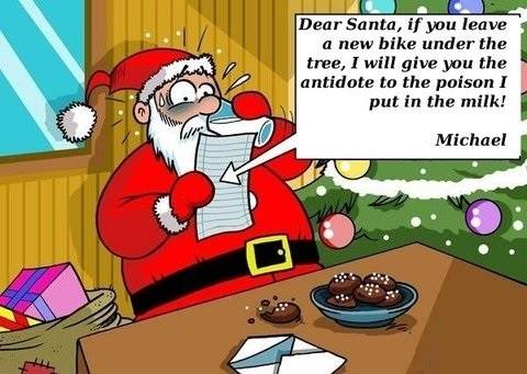 Blackmailing Santa