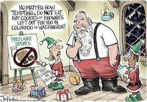 Cookies and brownies for Santa
