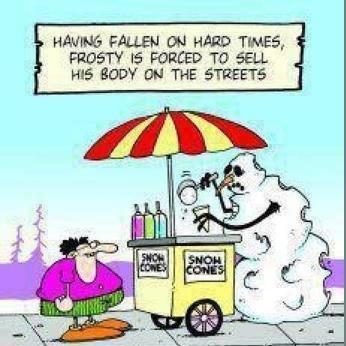 Frosty selling self