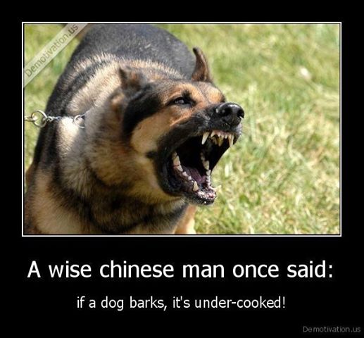 A wise chinese man once said...
