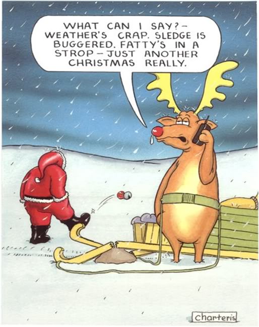 Rudolph making a call
