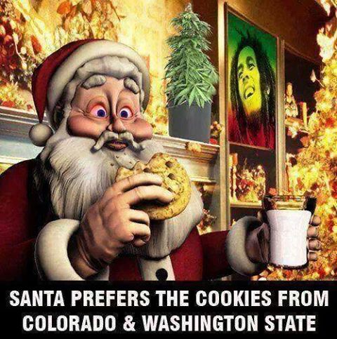 Santa loves those cookies