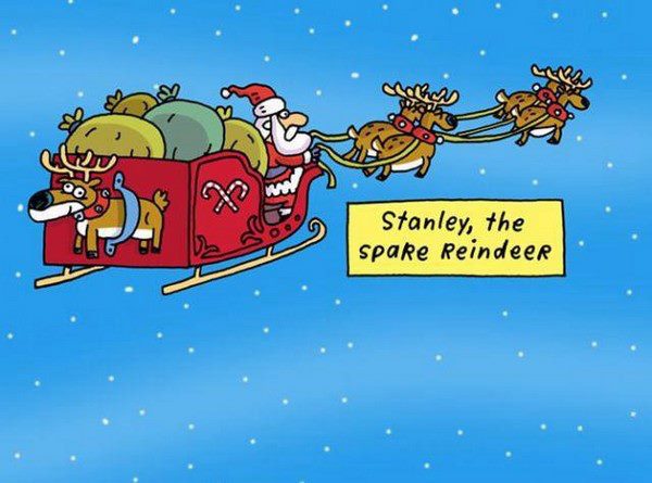 Santa's spare reindeer