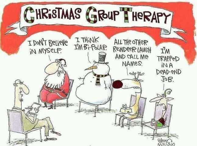Xmas group therapy