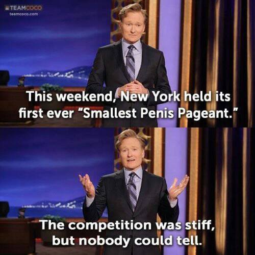 Conan - competition was stiff