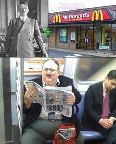 Hitler + McDonalds