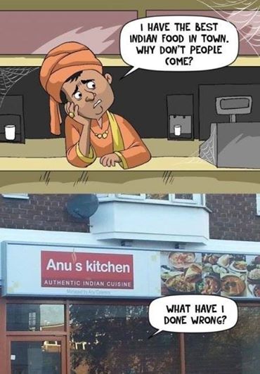 Why no one eats there