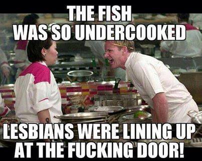 Ramsay on undercooked fish