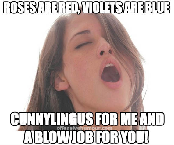 Roses are red sex poem